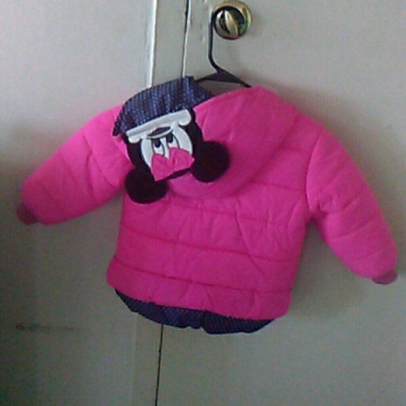 Toddler girls coat hot pink - Picture 2 of 2